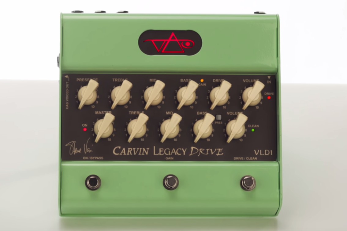 その他 CARVIN LEGACY DRIVE Legacy Drive, el amplificador Carvin de Steve Vai en formato pedal
